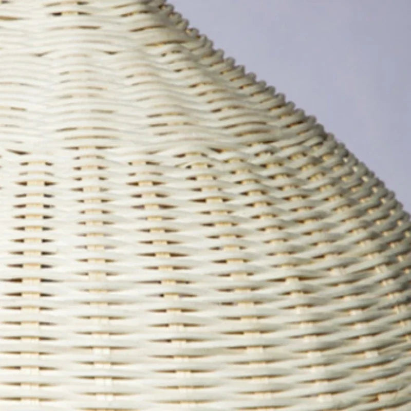 Hand Woven Rattan LED Pendent