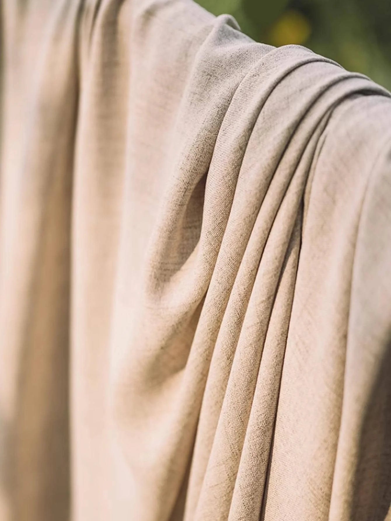 Modern Linen Window Curtain