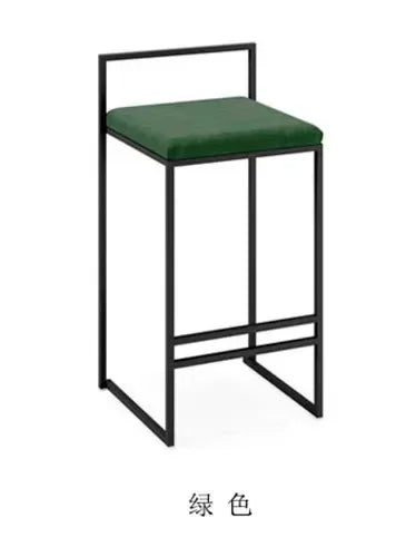 Nordic Wrought Iron Bar Chair