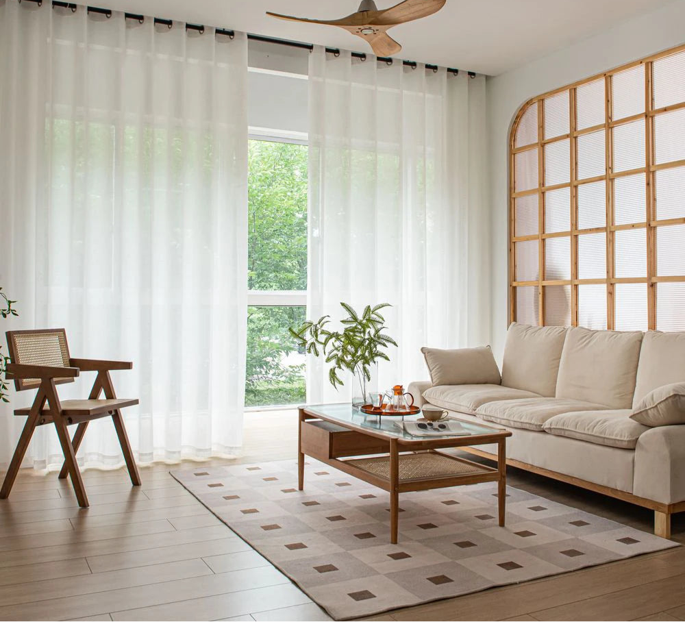Linen Window Curtains