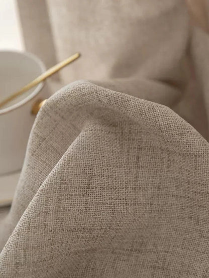 Modern Linen Window Curtain